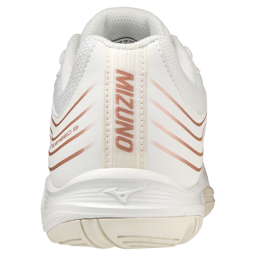 Beige Women's Mizuno Cyclone Speed 3 Volleyball Shoes | Philippines-158604