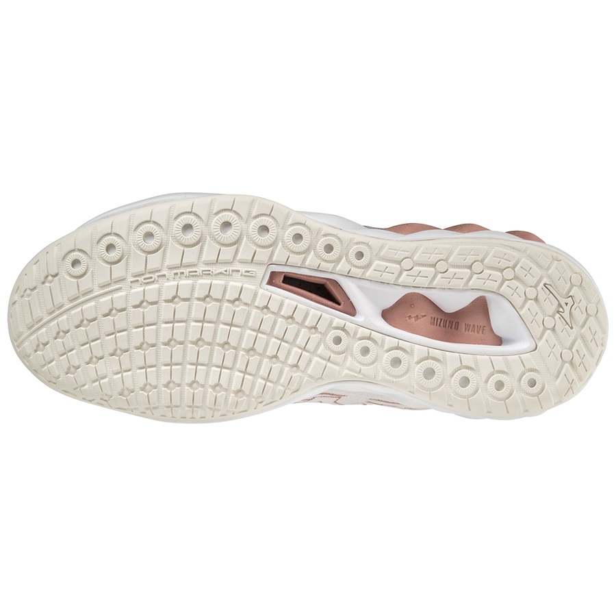 Beige Women's Mizuno Wave Luminous 2 Volleyball Shoes | Philippines-517904