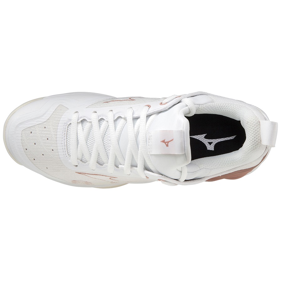 Beige Women's Mizuno Wave Luminous 2 Volleyball Shoes | Philippines-517904