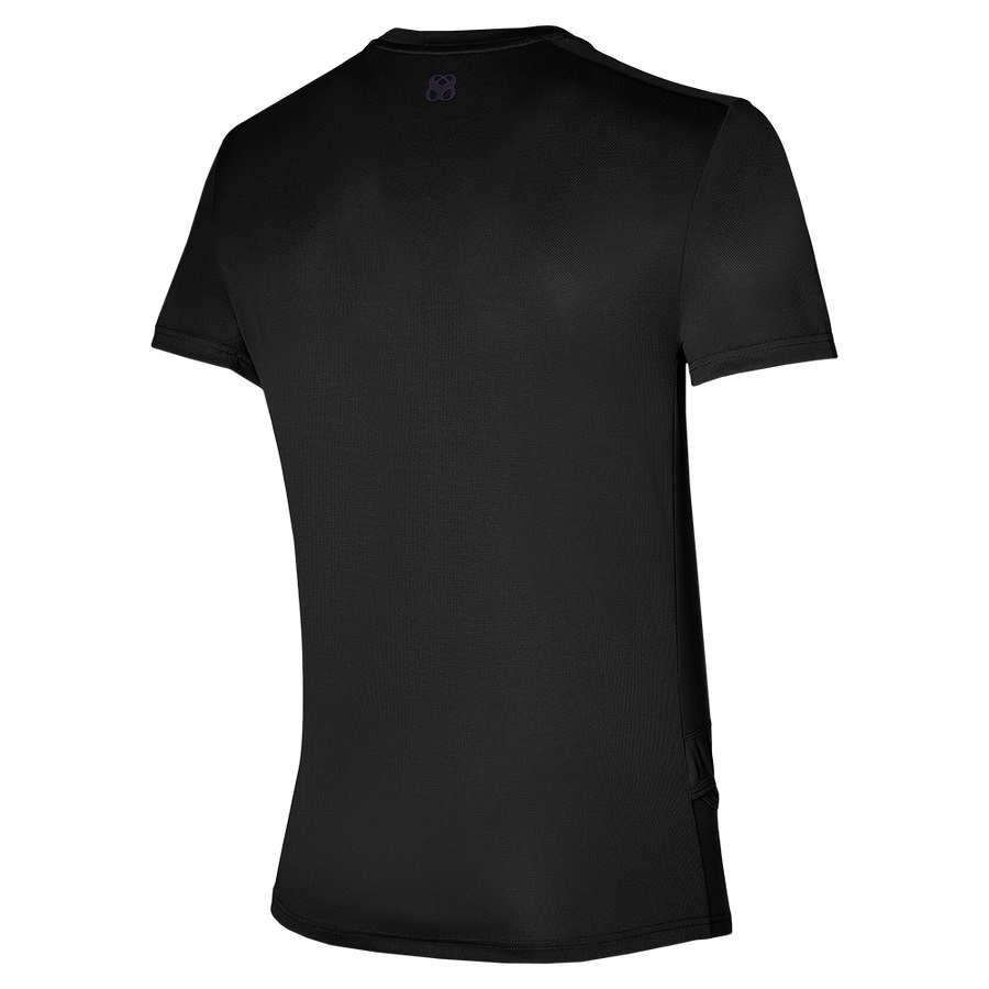Black Men's Mizuno Inifinity 88 Tee | Philippines-201374