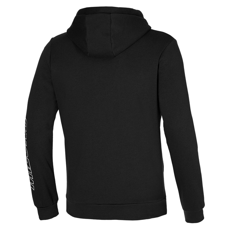 Black Men's Mizuno Mizuno Sweat Jackets | Philippines-720539