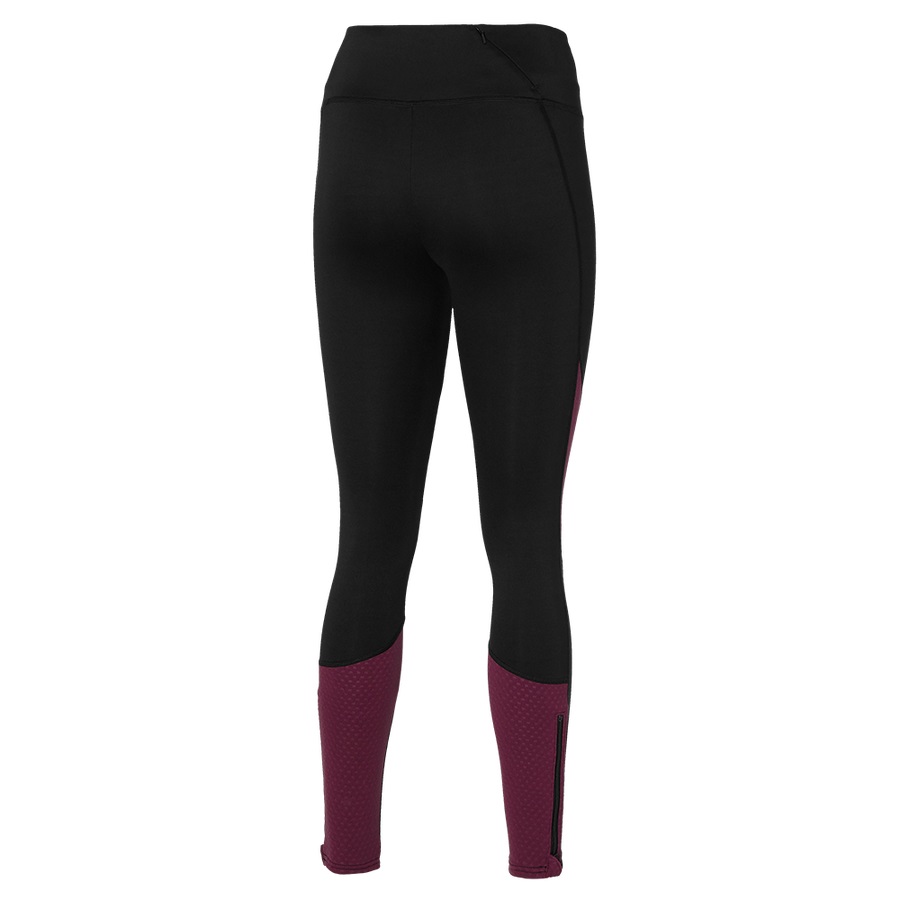Black Women's Mizuno Warmalite Tights | Philippines-429367