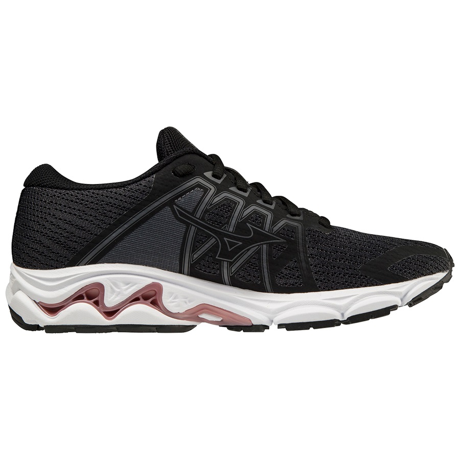 Black Women's Mizuno Wave Equate 6 Running Shoes | Philippines-031957