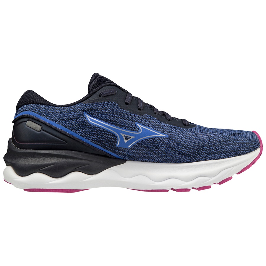 Black Women's Mizuno Wave Skyrise 3 Running Shoes | Philippines-938264