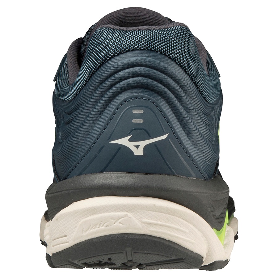Blue / Light Green Men's Mizuno Wave Paradox 5 Running Shoes | Philippines-140368