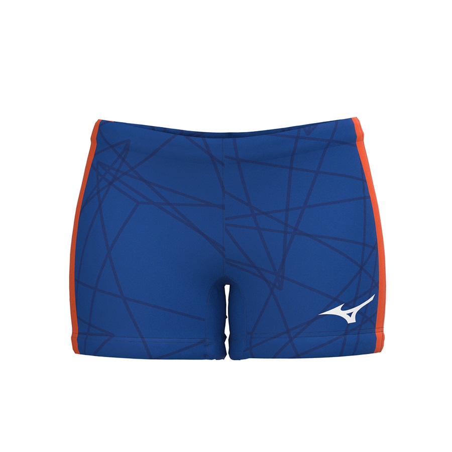 Blue Men\'s Mizuno Nevobo Volleyball Match Shorts | Philippines-601932