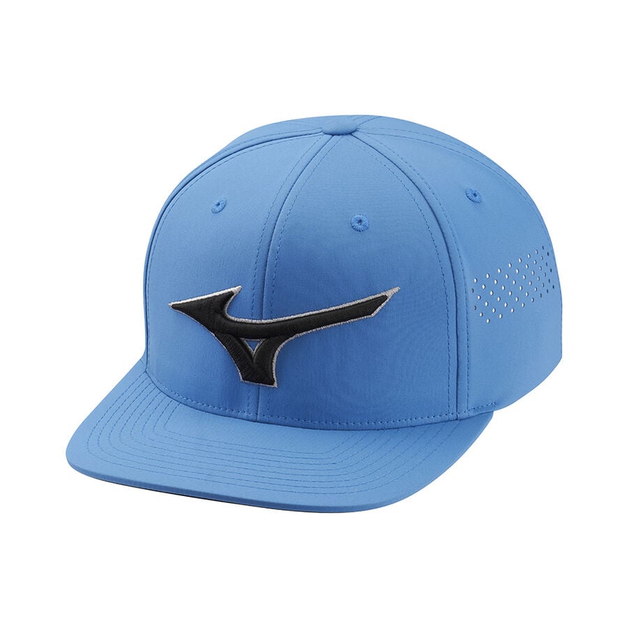 Blue Men\'s Mizuno Tour Flat Snapback Sports Headwear | Philippines-038426