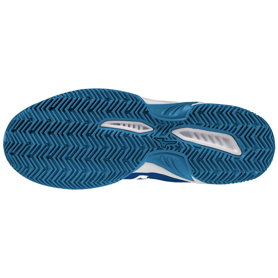 Blue Women's Mizuno Breakshot 3 CC Tennis Shoes | Philippines-560931