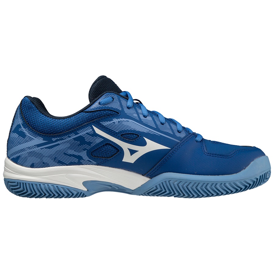 Blue Women's Mizuno Breakshot 3 CC Tennis Shoes | Philippines-560931