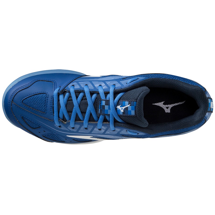 Blue Women's Mizuno Breakshot 3 CC Tennis Shoes | Philippines-560931