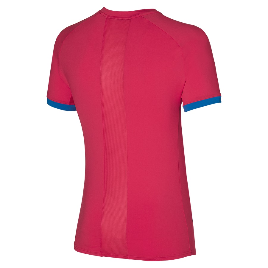 Claret Men's Mizuno Shadow Graphic Tee | Philippines-759081
