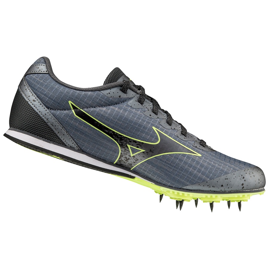 Grey Metal / Light Green Women's Mizuno X First Running Shoes | Philippines-456120