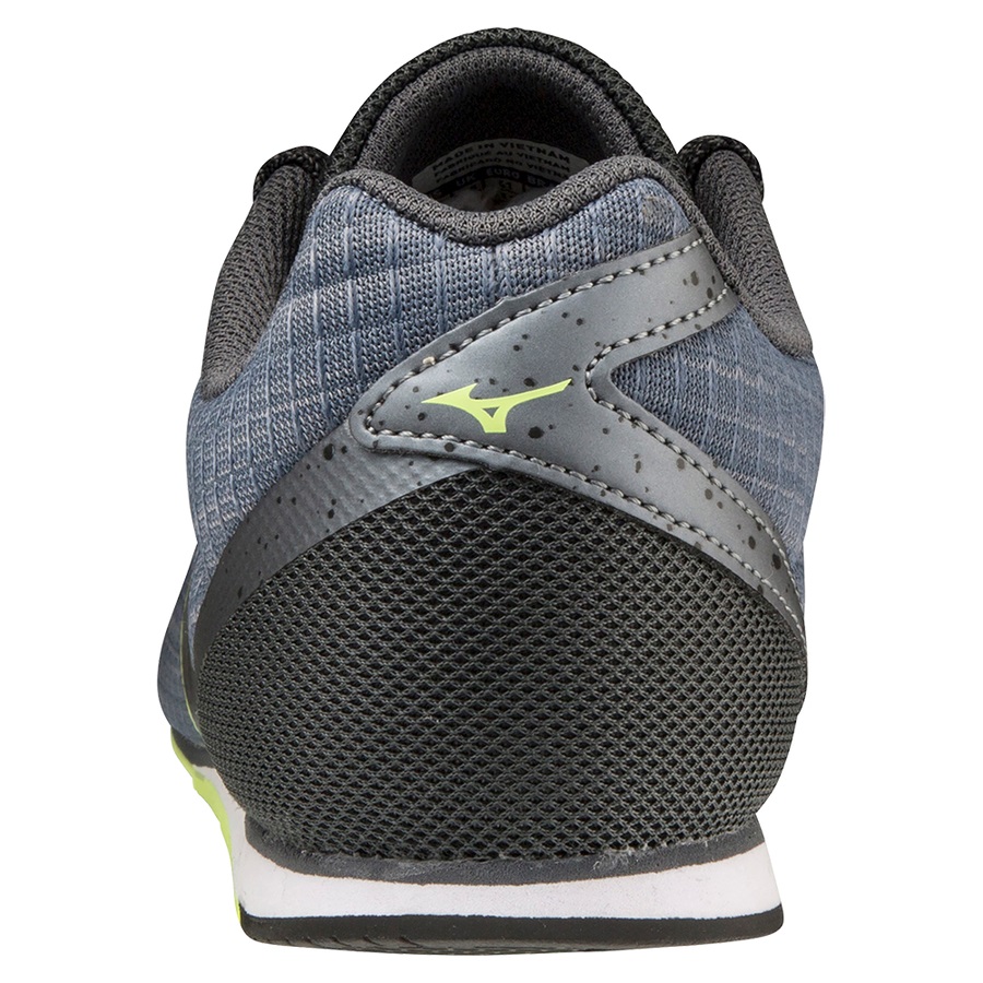 Grey Metal / Light Green Women's Mizuno X First Running Shoes | Philippines-456120