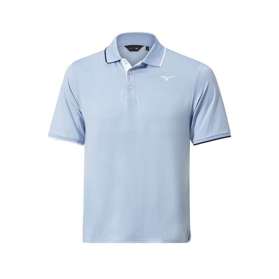 Light Men\'s Mizuno QD Comp Plus Polo Tops | Philippines-456023