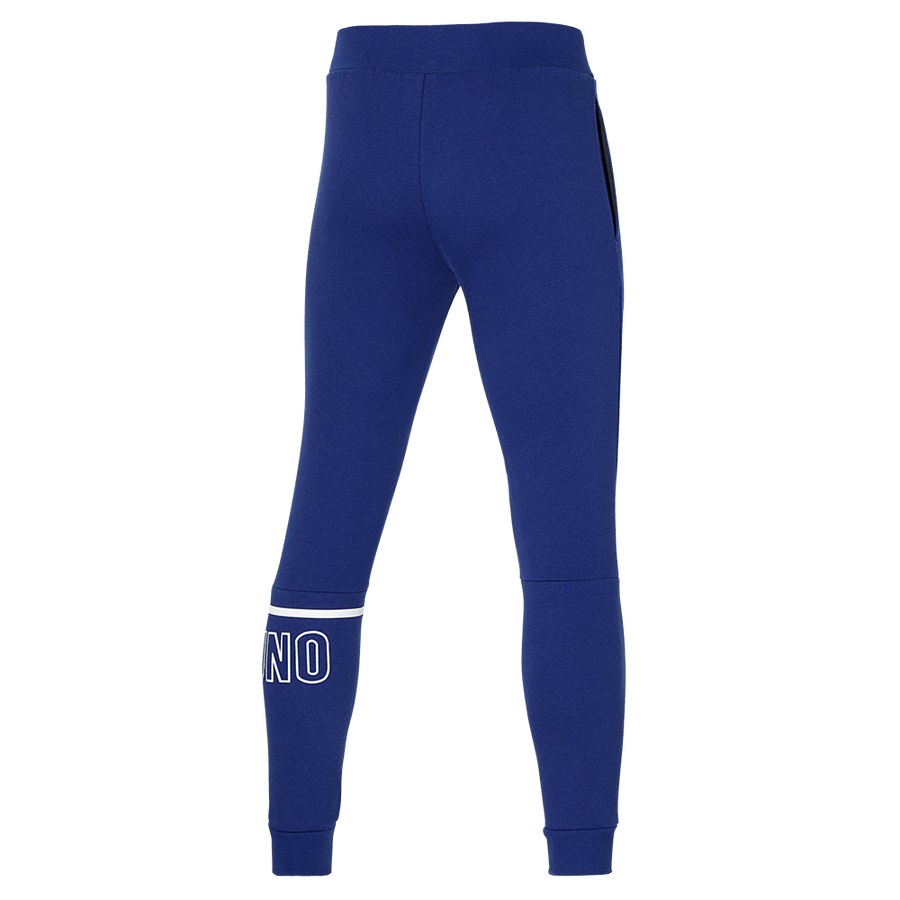 Navy Men's Mizuno Mizuno Sweat Pants | Philippines-107425