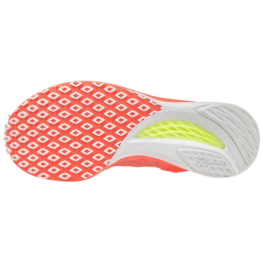 Orange Women's Mizuno Wave Duel 3 Running Shoes | Philippines-423681