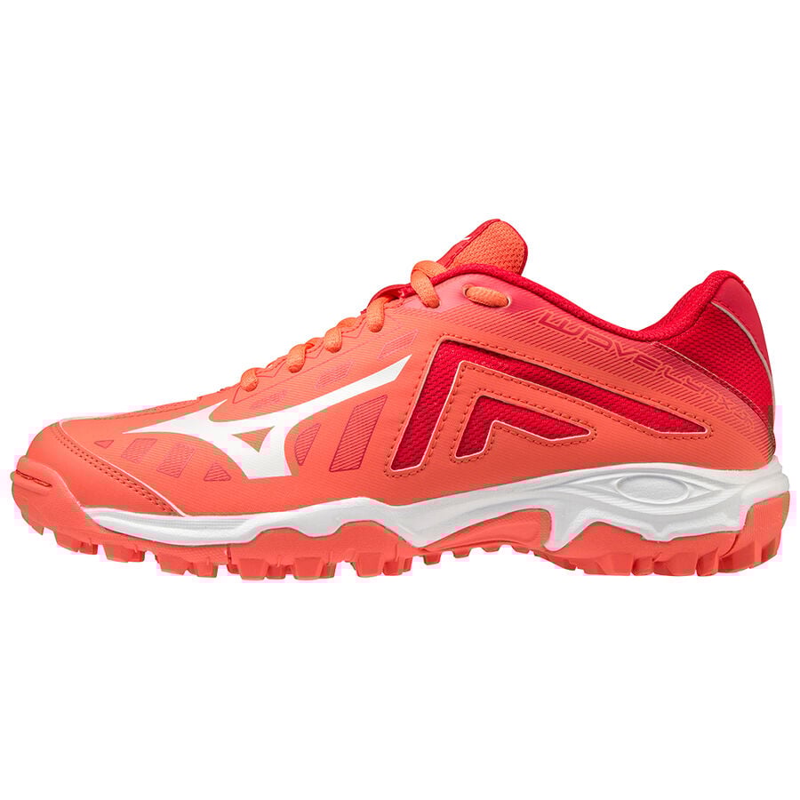 Orange Women\'s Mizuno Wave Lynx Junior Field Hockey Shoes | Philippines-471693