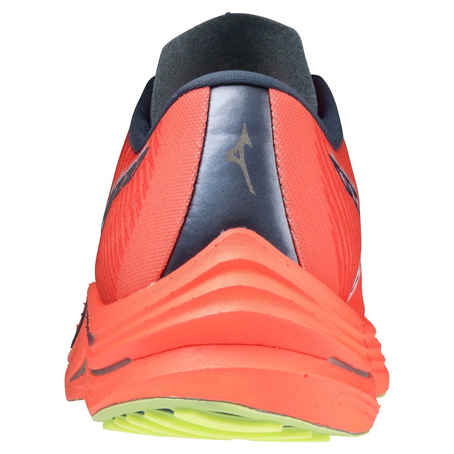 Orange Women's Mizuno Wave Rebellion Running Shoes | Philippines-281340