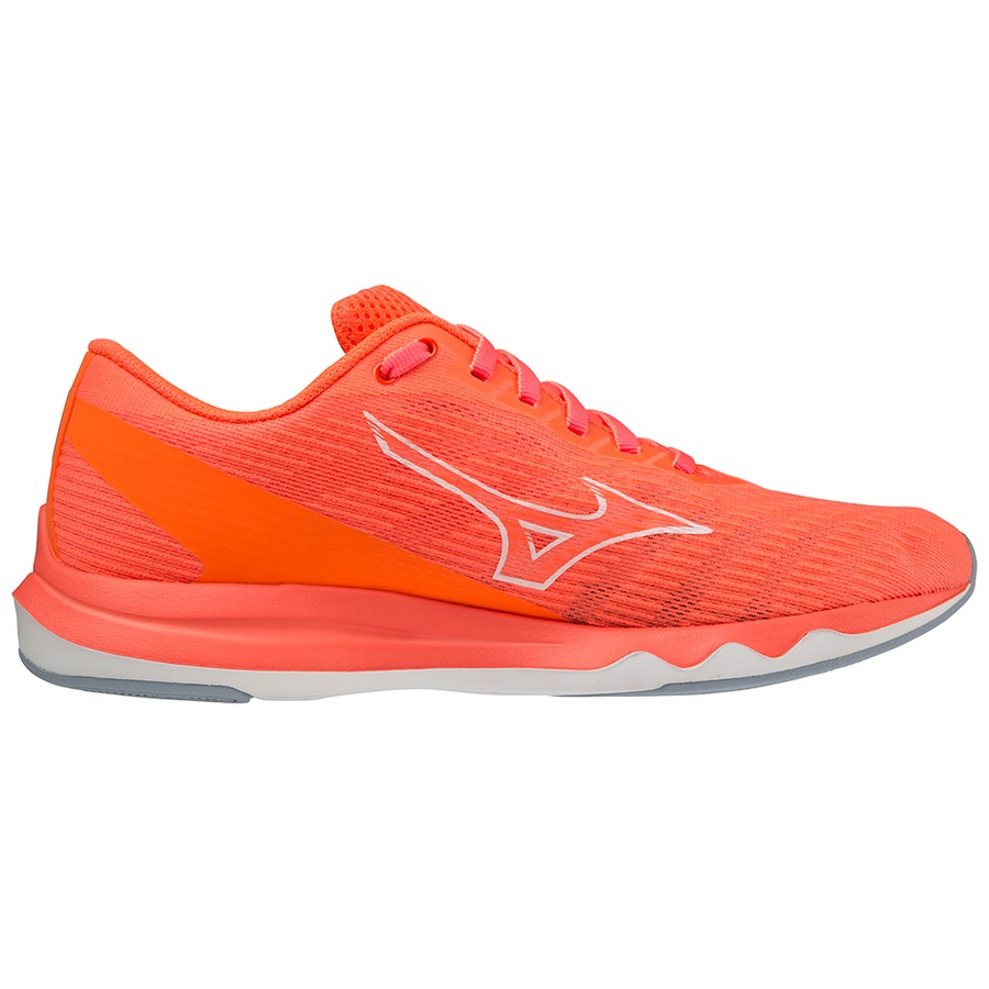 Orange Women's Mizuno Wave Shadow 5 Running Shoes | Philippines-850174