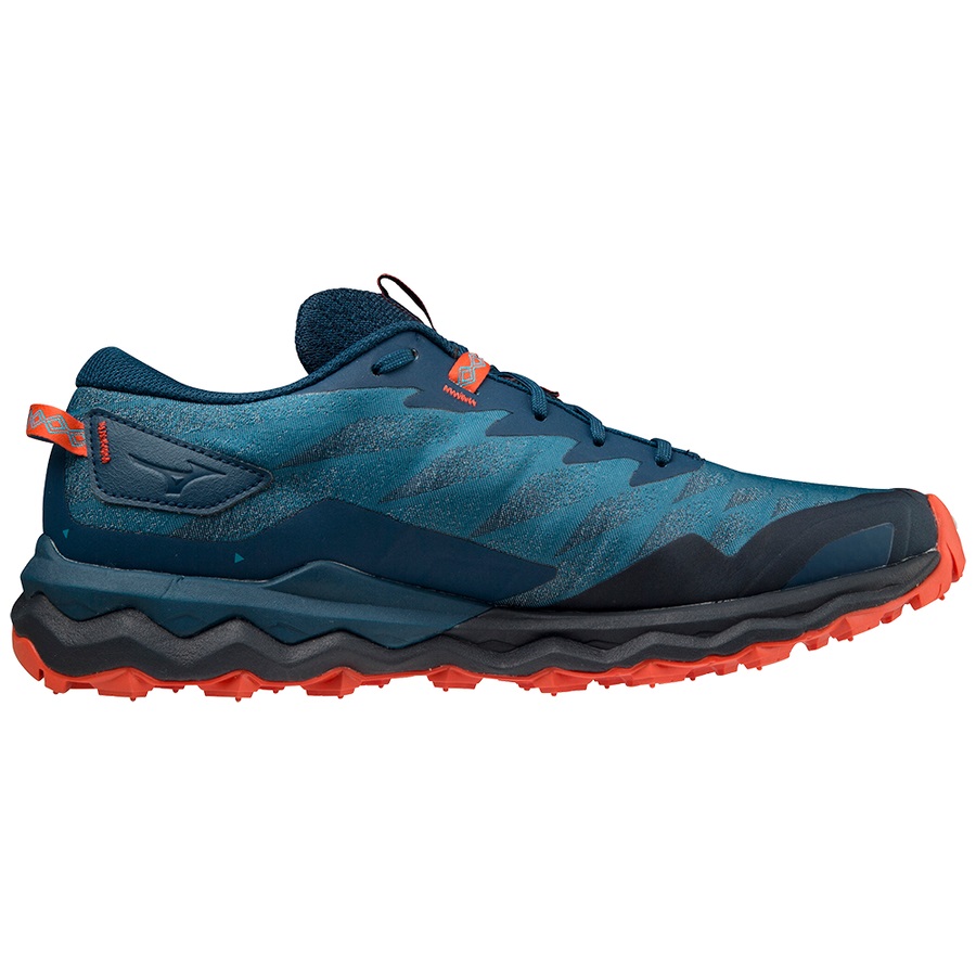 Peacock Men's Mizuno Wave Daichi 7 Trail Running Shoes | Philippines-106275