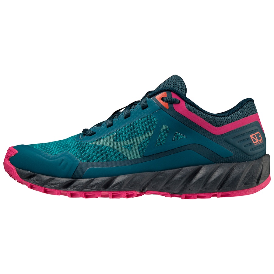 Peacock Women\'s Mizuno Wave Ibuki 3 Trail Running Shoes | Philippines-598142