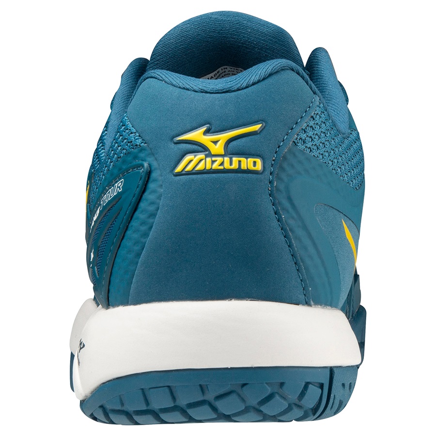 Turquoise Men's Mizuno Wave Intense Tour 5 AC Tennis Shoes | Philippines-815490