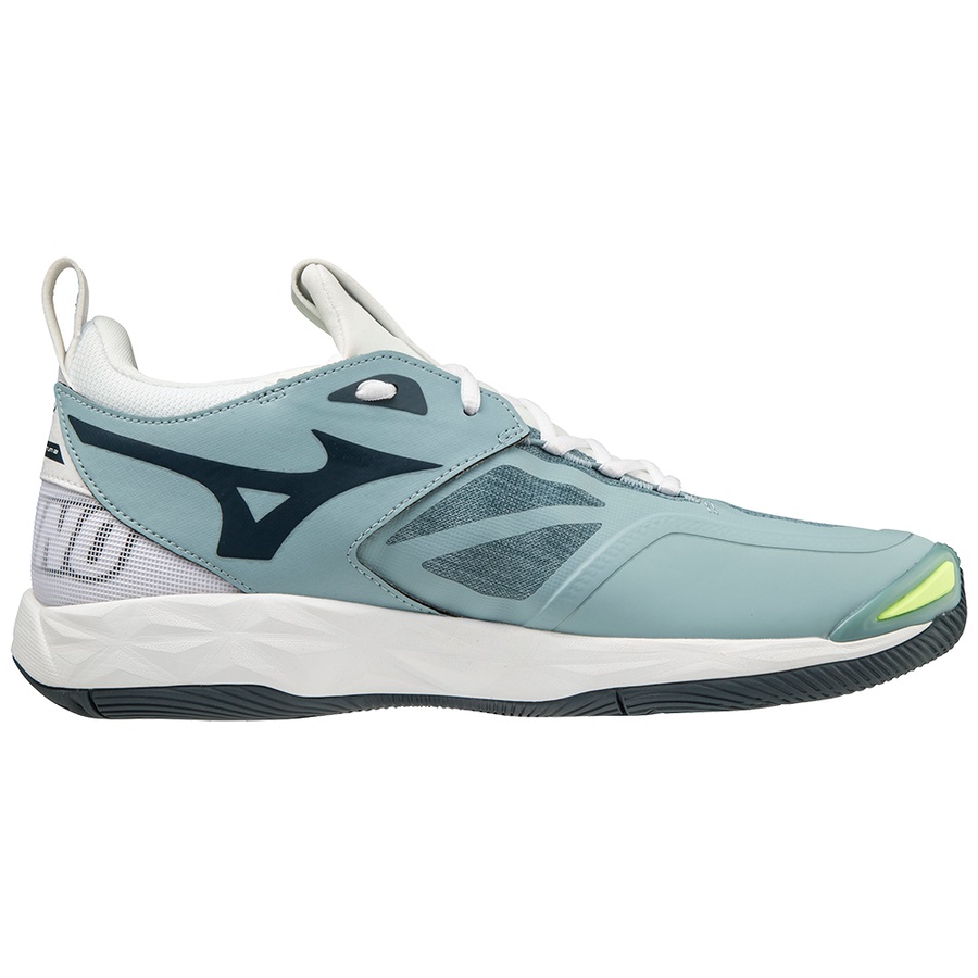 Turquoise Men's Mizuno Wave Momentum 2 Volleyball Shoes | Philippines-894035