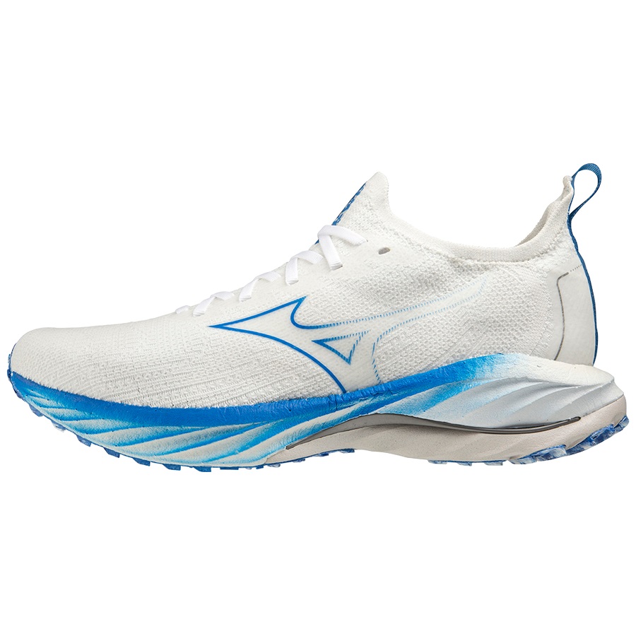 White Men\'s Mizuno Wave Neo Wind Running Shoes | Philippines-479815