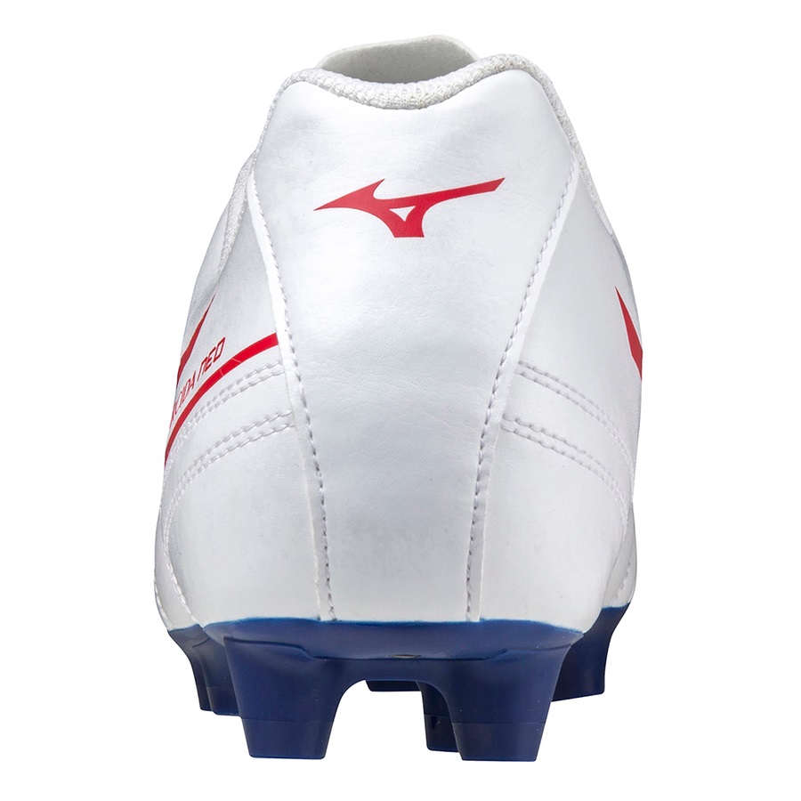 White / Red Men's Mizuno Monarcida II Select Rugby Boots | Philippines-203756