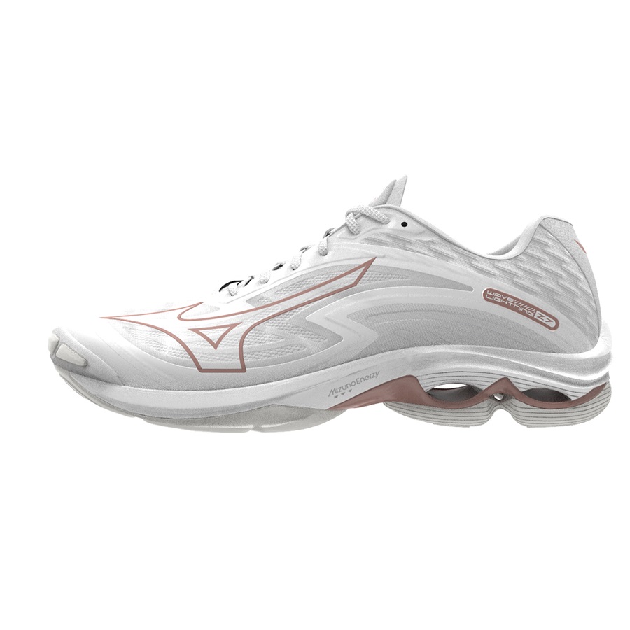 White Women\'s Mizuno Wave Lightning Z7 Volleyball Shoes | Philippines-254309
