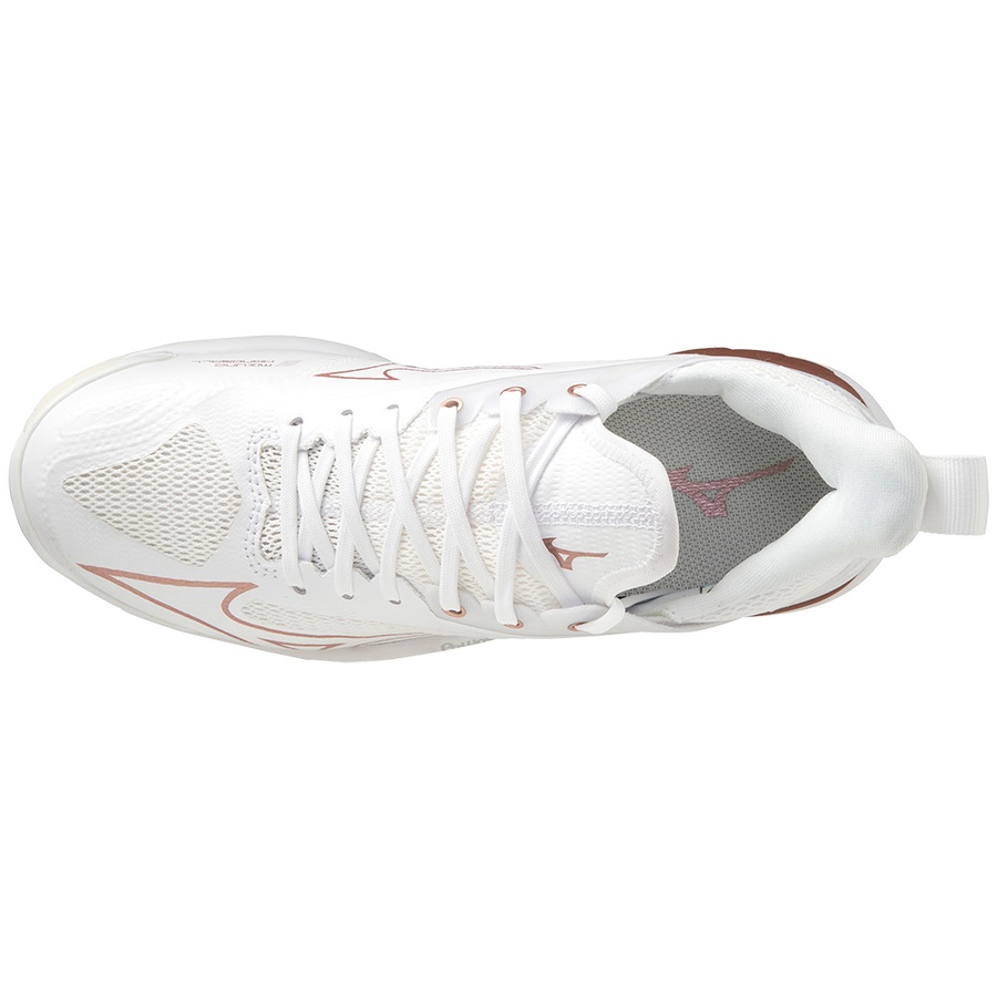 White Women's Mizuno Wave Mirage 4 Handball Shoes | Philippines-723461