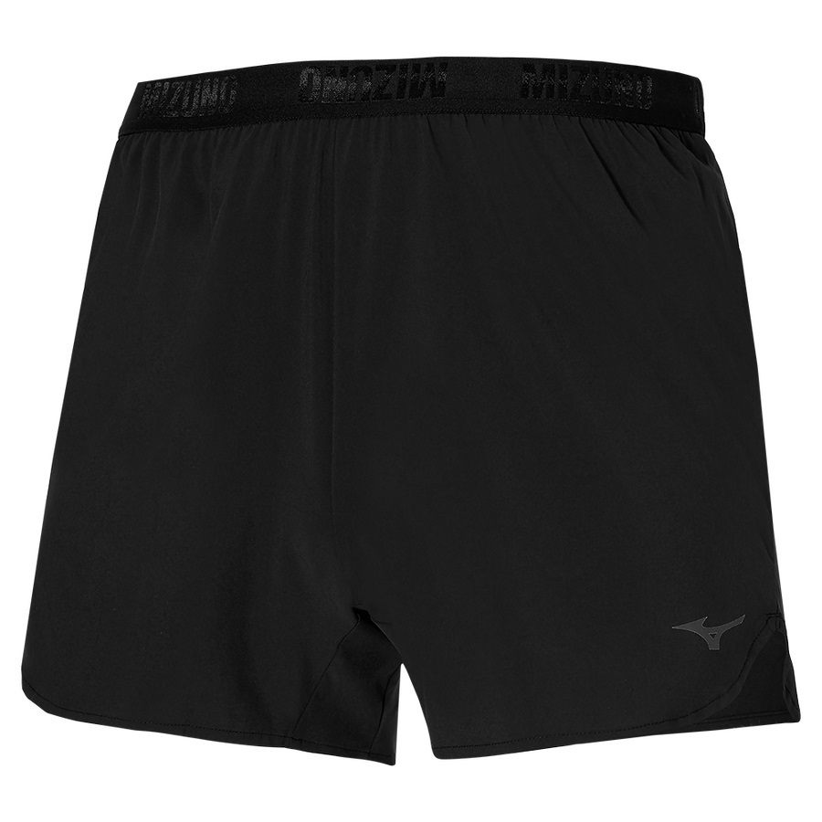 Black Men's Mizuno Aero 4.5 Shorts | Philippines-489316