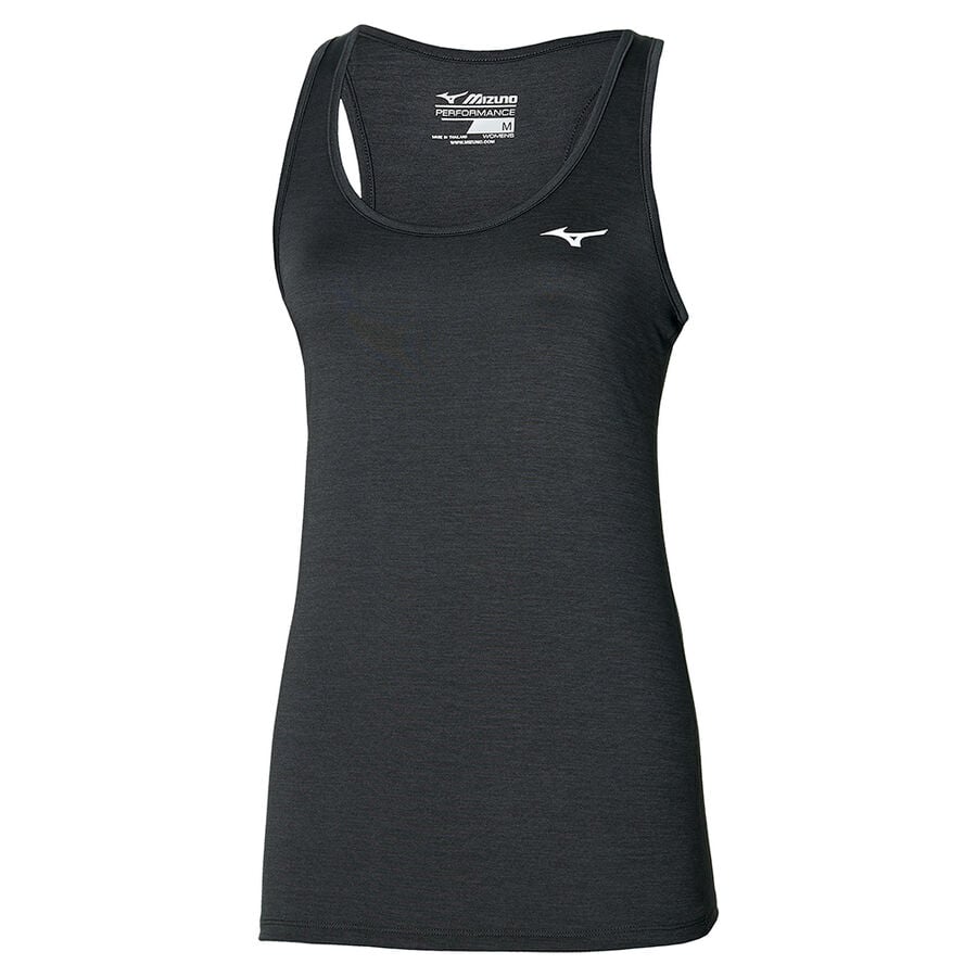 Black Women's Mizuno Impulse Core Tank | Philippines-285604