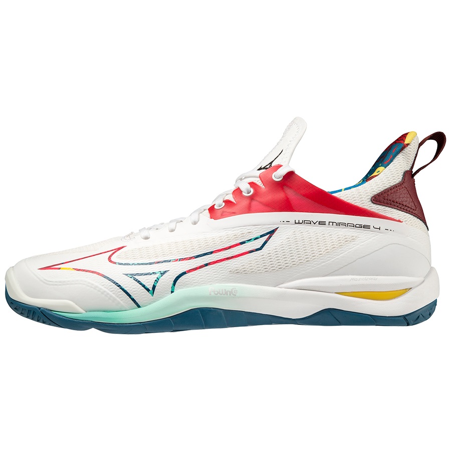Blue Men's Mizuno Wave Mirage 4 Handball Shoes | Philippines-613924