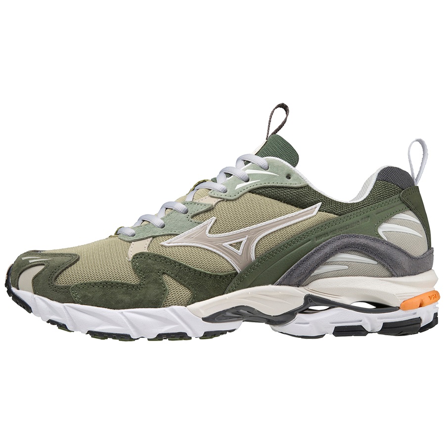Green Men's Mizuno Wave Rider 10 Sneakers | Philippines-907685