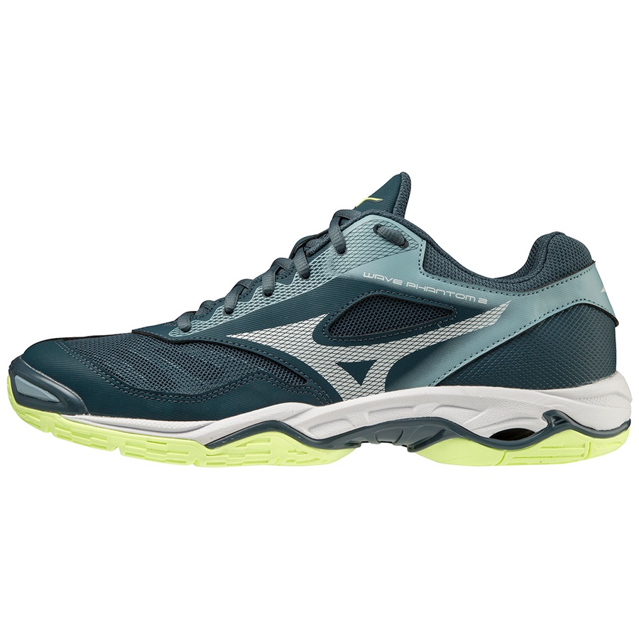 Green Women's Mizuno Wave Phantom 2 Handball Shoes | Philippines-962370