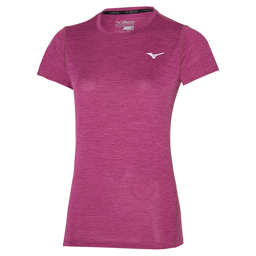 Purple Women's Mizuno Impulse Core Tee | Philippines-906741